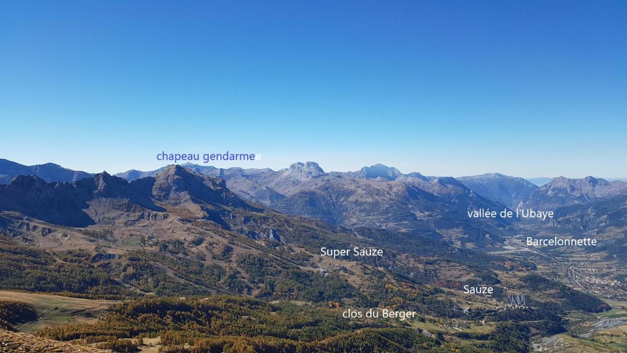 Le Clos Du Berger Le Sauze Exterior foto